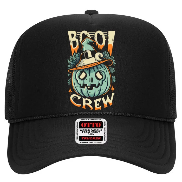 Boo Crew High Crown Mesh Trucker Hat