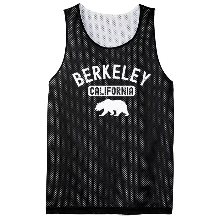 Berkeley California Bear Bay Area Oakland Alameda County 510 Mesh Reversible Basketball Jersey Tank