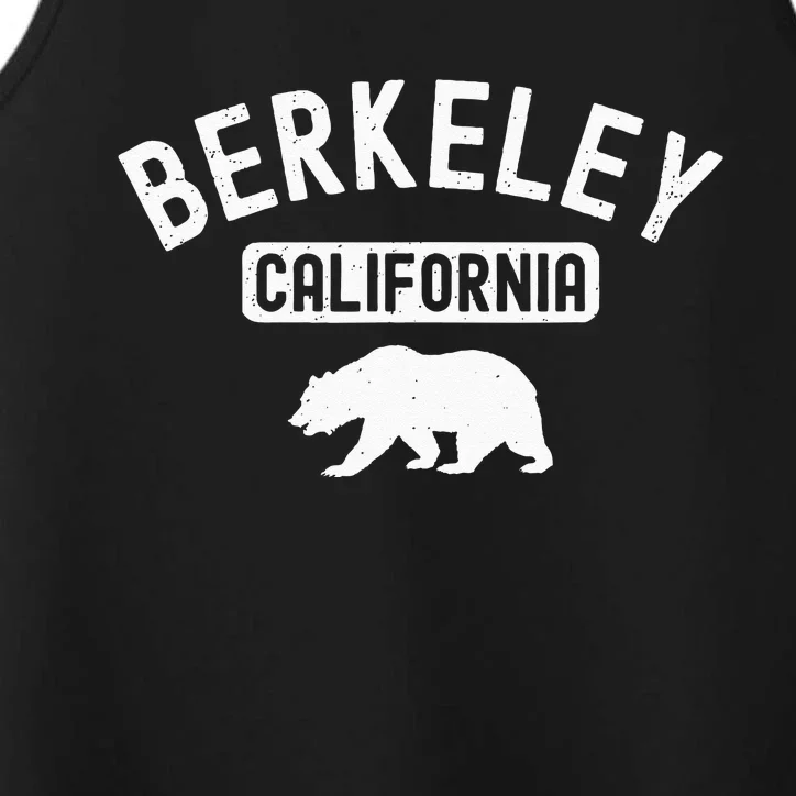 Berkeley California Bear Bay Area Oakland Alameda County 510 Performance Tank