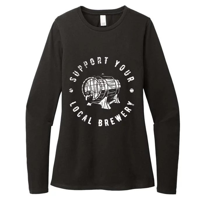 Brewery Craft Beer Womens CVC Long Sleeve Shirt