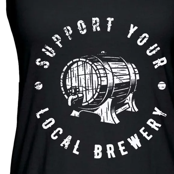 Brewery Craft Beer Ladies Essential Flowy Tank