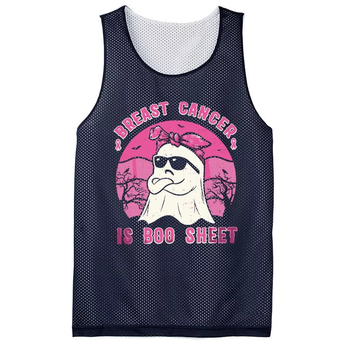 Breast Cancer Mesh Reversible Basketball Jersey Tank