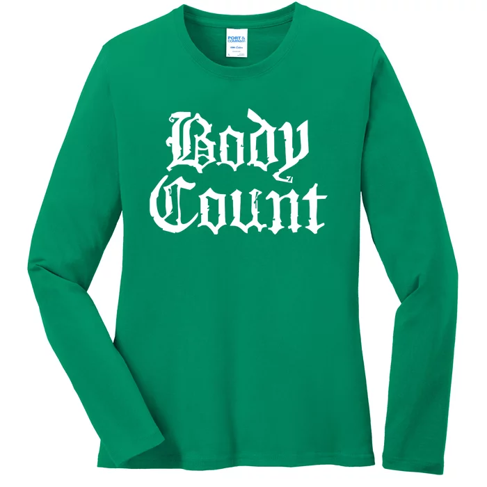 BODY COUNT Ladies Long Sleeve Shirt