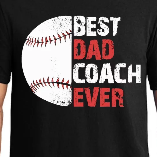 Baseball Coach Baseball Daddy Coach Dad Father Pajama Set