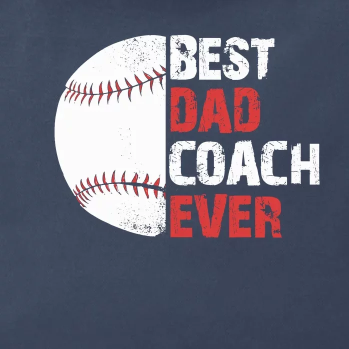 Baseball Coach Baseball Daddy Coach Dad Father Zip Tote Bag