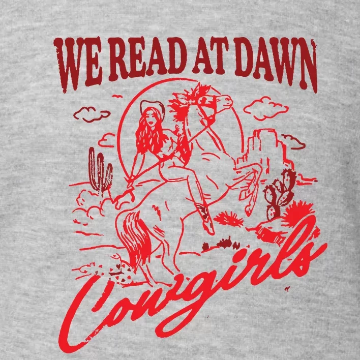 Bookish Cowgirl Toddler Sweatshirt