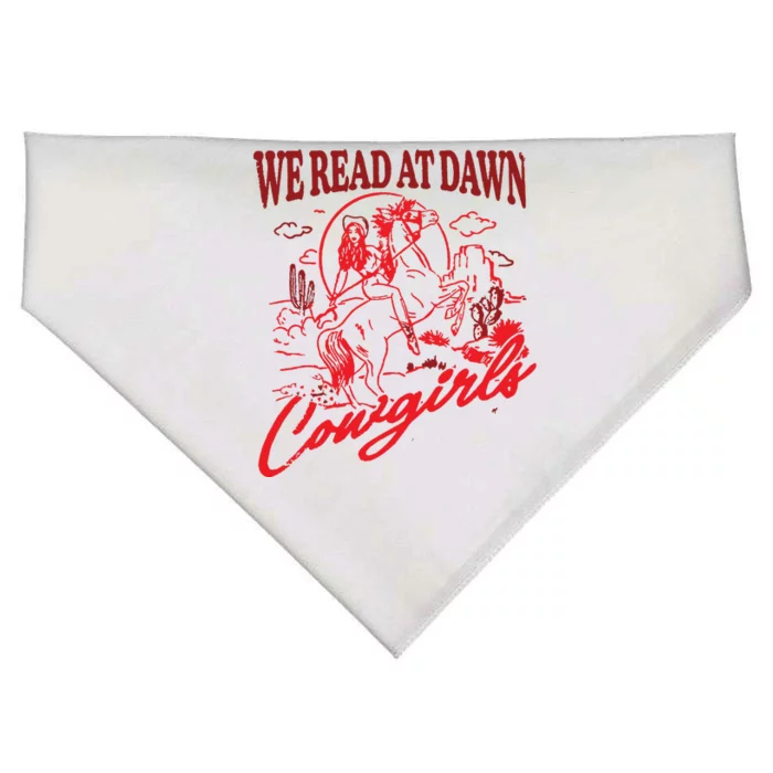 Bookish Cowgirl USA-Made Doggie Bandana