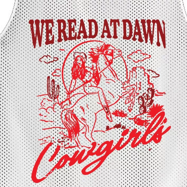 Bookish Cowgirl Mesh Reversible Basketball Jersey Tank