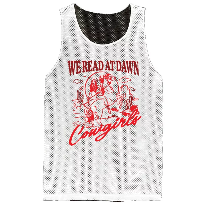 Bookish Cowgirl Mesh Reversible Basketball Jersey Tank