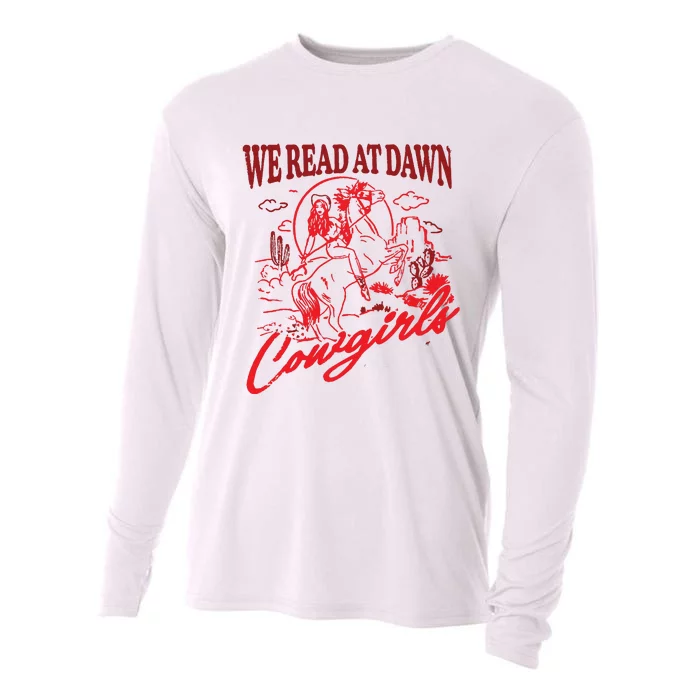 Bookish Cowgirl Cooling Performance Long Sleeve Crew