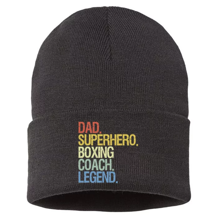 Boxing Coach Sustainable Knit Beanie