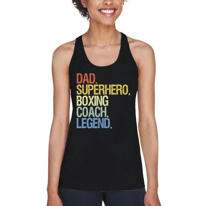 Boxing Coach Women's Racerback Tank