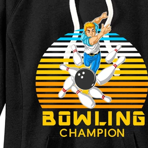 Bowling Champion Women's Fleece Hoodie