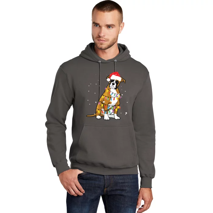 Boxer Christmas Boxer Dog Christmas Gift Hoodie