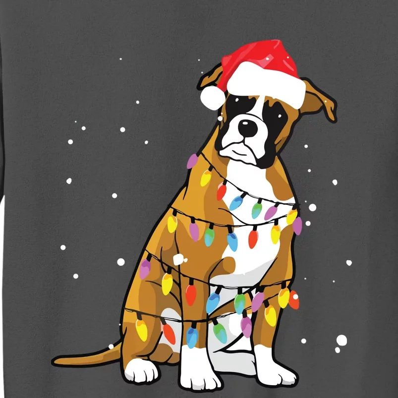 Boxer Christmas Boxer Dog Christmas Gift Tall Sweatshirt