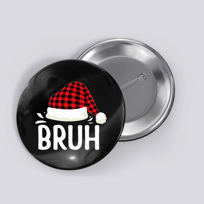 Bruh Christmas Button