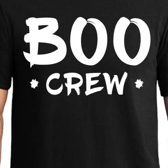 Boo Crew Boo Squad Funny Matching Family Halloween Gift Pajama Set