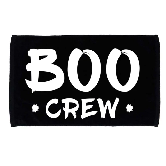 Boo Crew Boo Squad Funny Matching Family Halloween Gift Microfiber Hand Towel