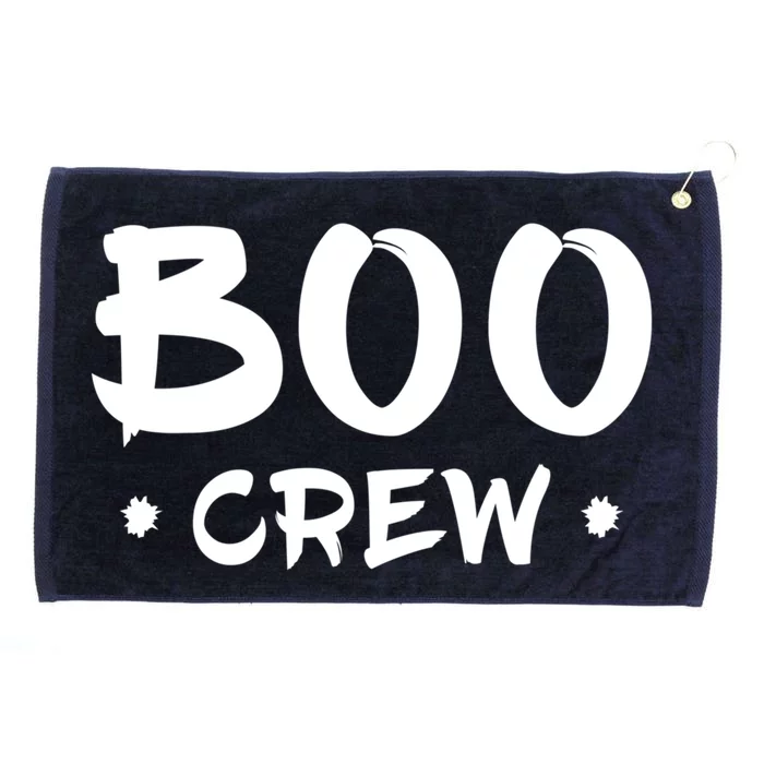 Boo Crew Boo Squad Funny Matching Family Halloween Gift Grommeted Golf Towel