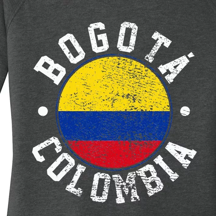 Bogota Colombia Women's Perfect Tri Tunic Long Sleeve Shirt