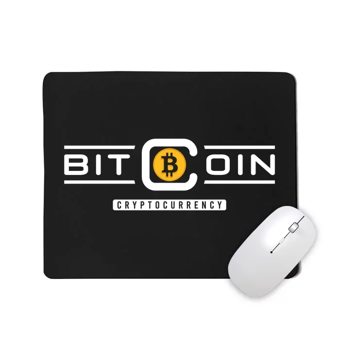 Bitcoin Cryptocurrency Mousepad