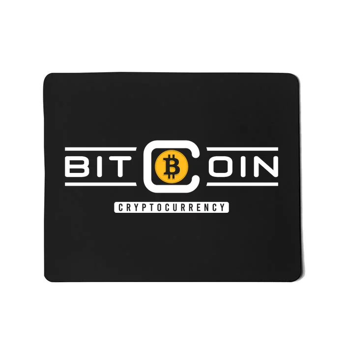 Bitcoin Cryptocurrency Mousepad