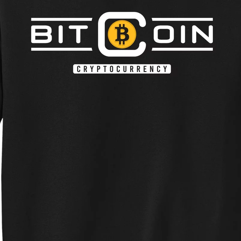 Bitcoin Cryptocurrency Tall Sweatshirt