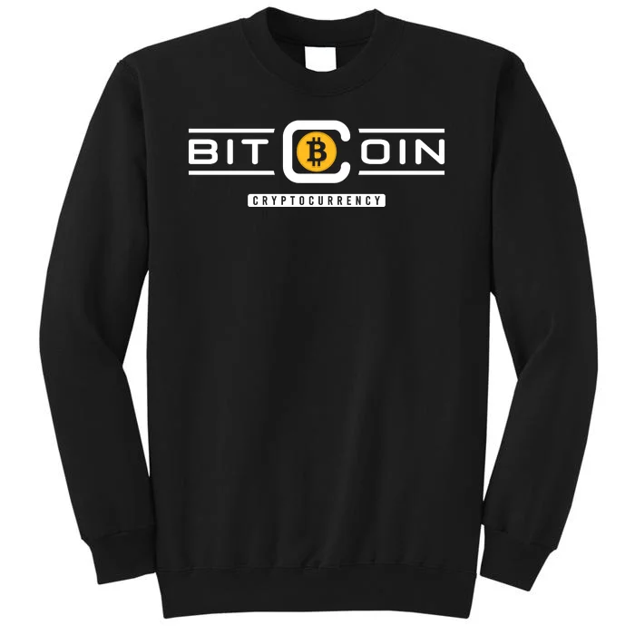 Bitcoin Cryptocurrency Tall Sweatshirt