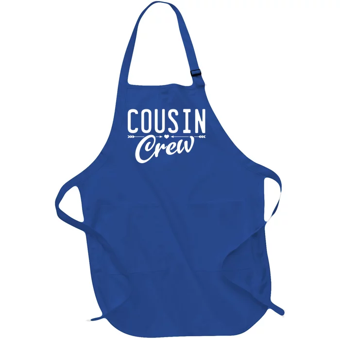 Best Cousin Big Cousin Crew Big Cousin Crew Gift Full-Length Apron With Pocket