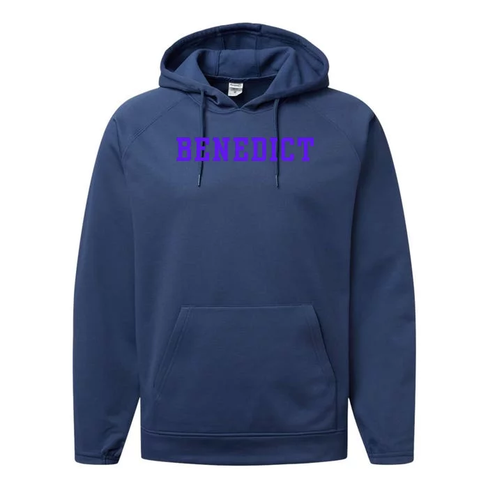 Benedict College Performance Fleece Hoodie