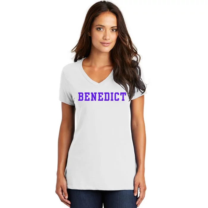 Benedict College Women's V-Neck T-Shirt