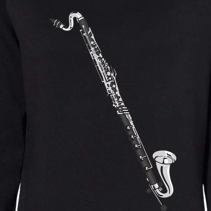 Bass Clarinet Womens California Wash Sweatshirt