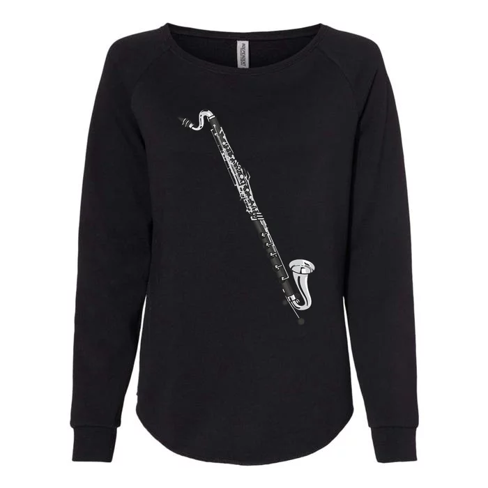 Bass Clarinet Womens California Wash Sweatshirt