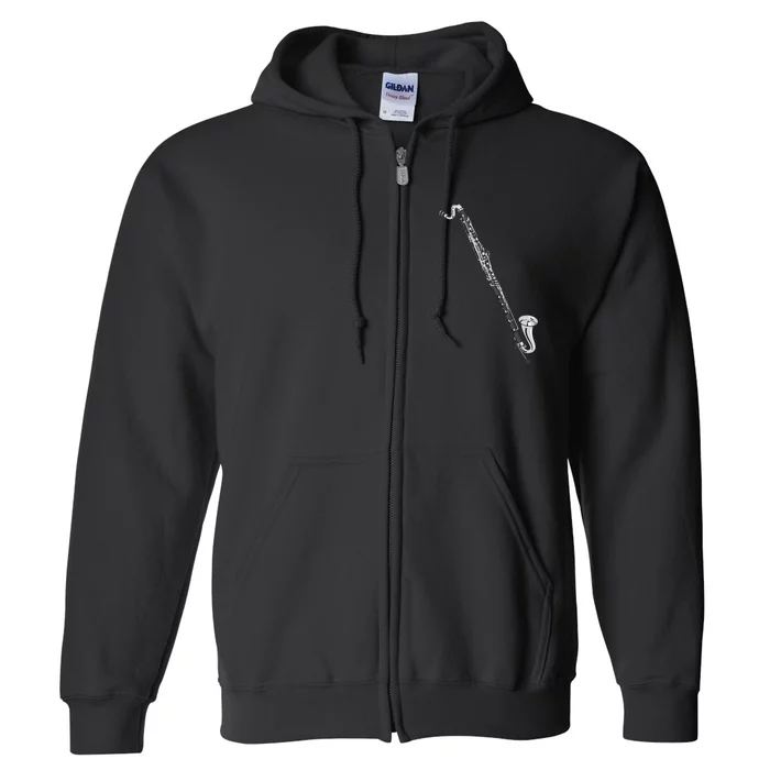 Bass Clarinet Full Zip Hoodie