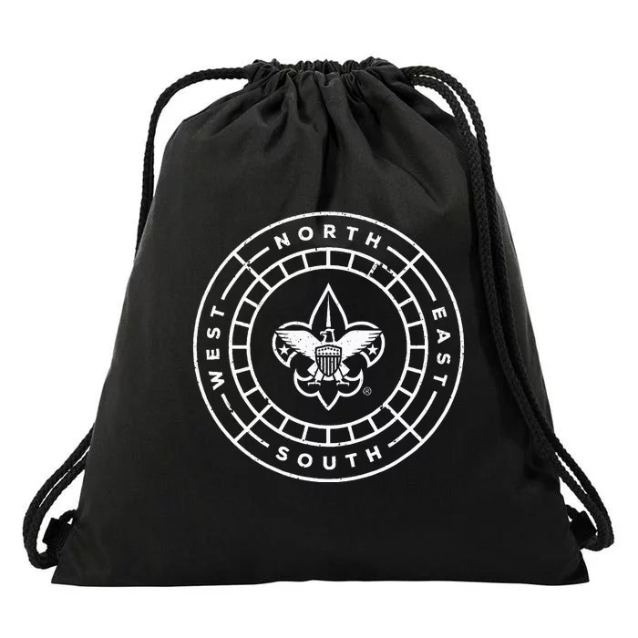 Bsa Compass Drawstring Bag