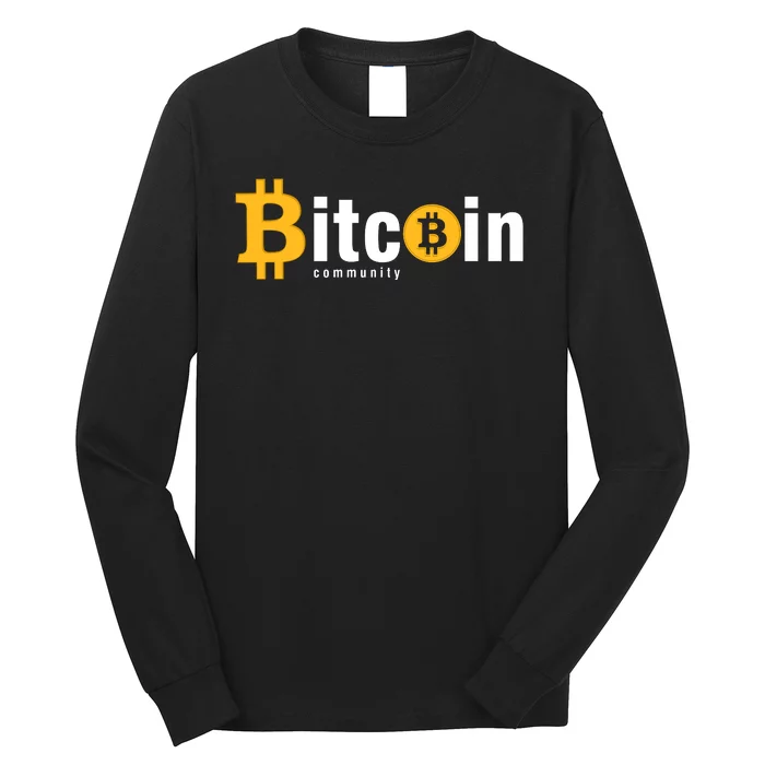 Bitcoin Community Long Sleeve Shirt