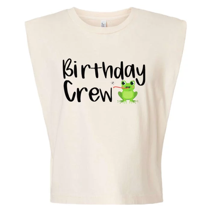 Birthday Crew Garment-Dyed Women's Muscle Tee