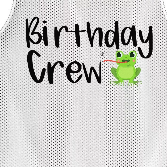 Birthday Crew Mesh Reversible Basketball Jersey Tank