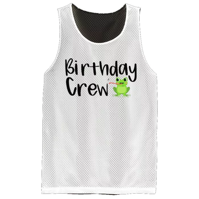 Birthday Crew Mesh Reversible Basketball Jersey Tank