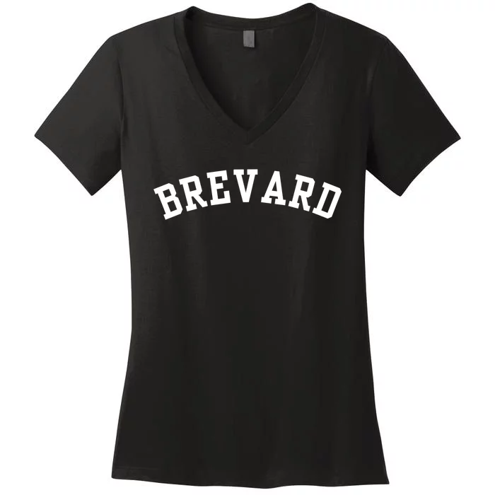 Brevard College Women's V-Neck T-Shirt