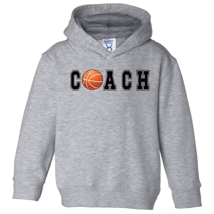 Basketball Coach Basketball Coaching Basketball Coaches Gift Toddler Hoodie