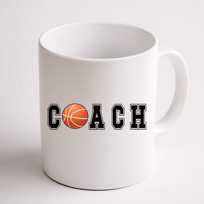 Basketball Coach Basketball Coaching Basketball Coaches Gift Front & Back Coffee Mug