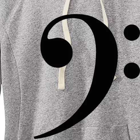 Bass Clef Women's Fleece Hoodie