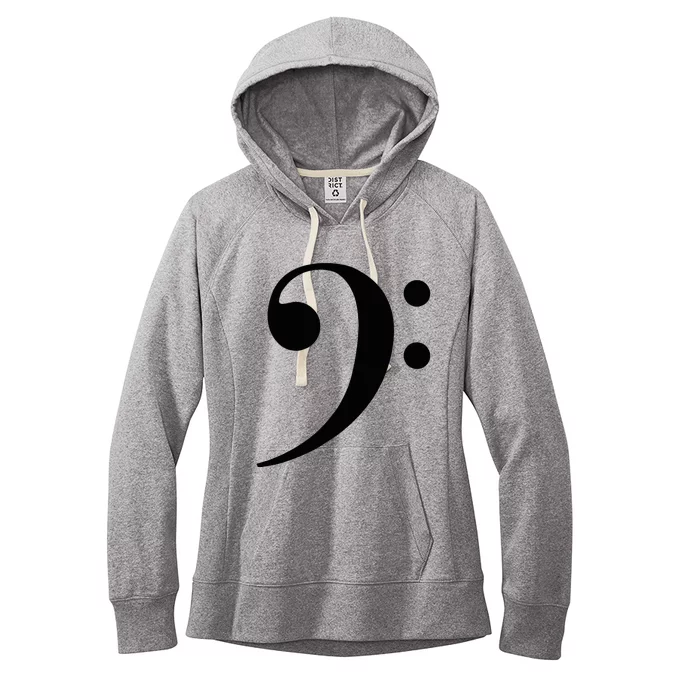 Bass Clef Women's Fleece Hoodie