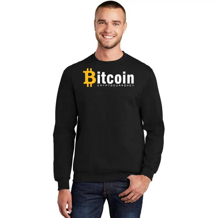 Bitcoin Cryptocurrency Tall Sweatshirt