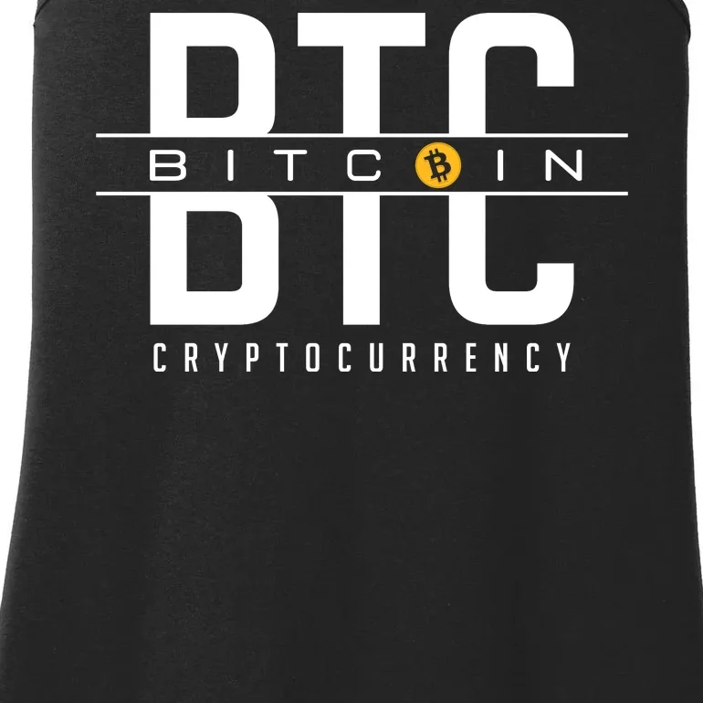 Bitcoin Cryptocurrency Ladies Essential Tank