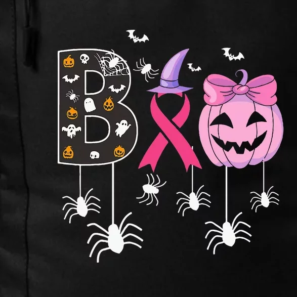 Breast Cancer Boo Halloween Breast Cancer Awareness Daily Commute Backpack