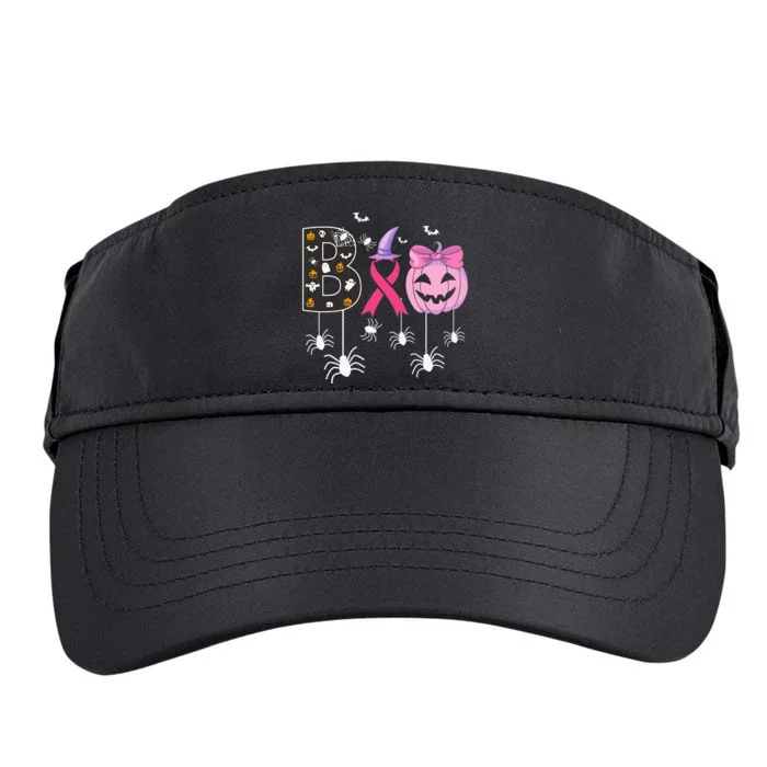 Breast Cancer Boo Halloween Breast Cancer Awareness Adult Drive Performance Visor