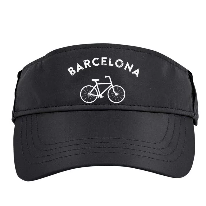 Barcelona City Bike Retro Cycling Spain Adult Drive Performance Visor