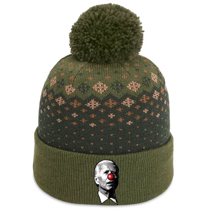 Biden Clown The Baniff Cuffed Pom Beanie